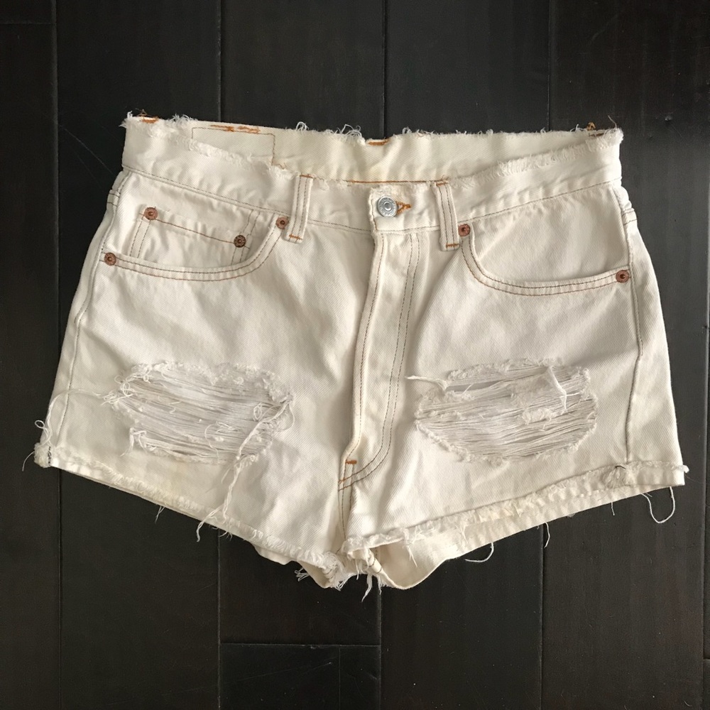 Distressed Vintage Levi Shorts